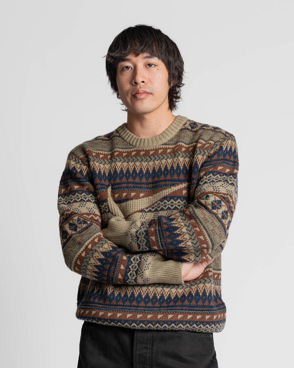 Nike LIFE FAIR ISLE CREW SWEATER | FZ0125-276 | AFEW STORE